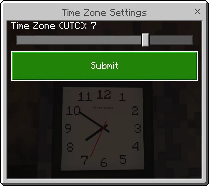 Time Zone Settings