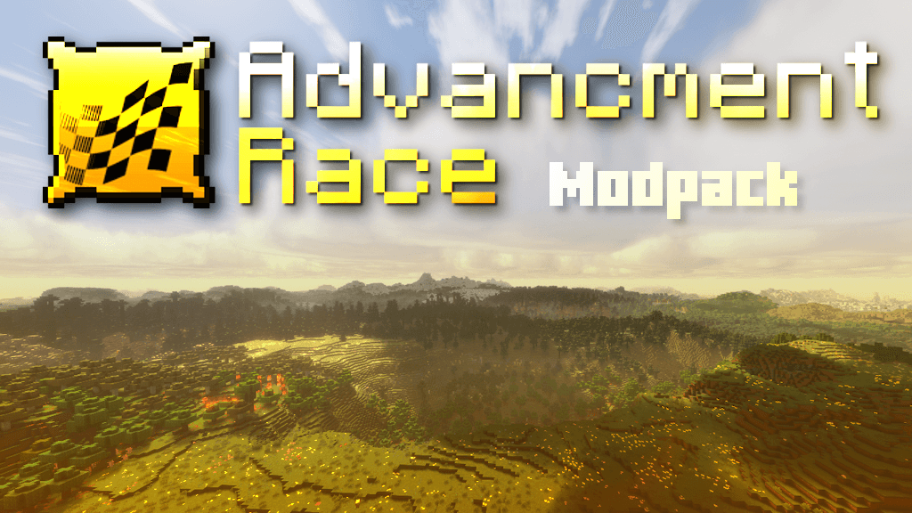 Advancement Race Modpack's banner