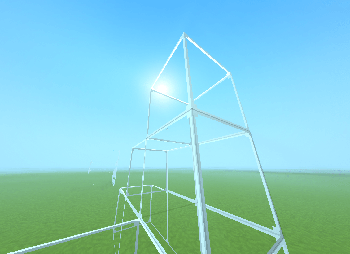 Thumbnail Glass Block variant 2 - Behind sun image