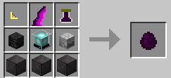 Thumbnail Requires "a part of simulated command block", item "M", and "mystery potion".