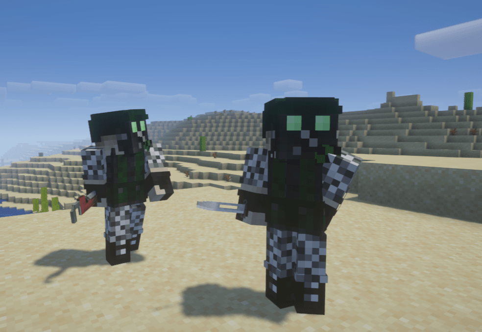 diamond and wooden Swords