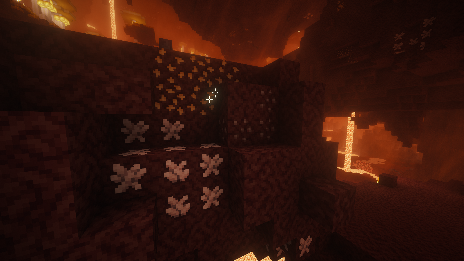 Thumbnail Preview of the Nether-based dense ores, ensuring consistency with the Ashen style even in the hellish dimension.