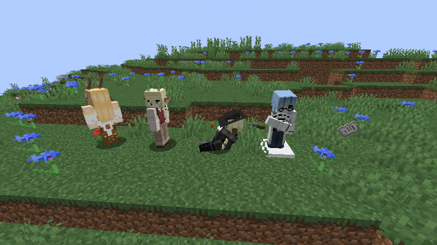 All mobs and items