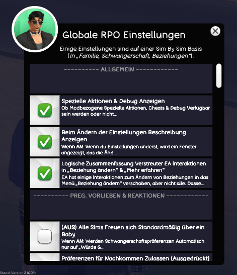 Thumbnail Globale PRO Einstellungen /// Global PRO Settings (1)