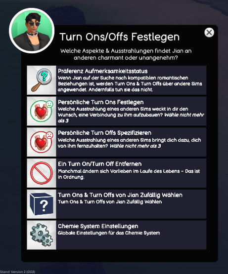 Turn Ons/Off