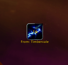 When you receive an Innervate, an icon will appear on your screen, along with the name of the Druid that cast it on you.