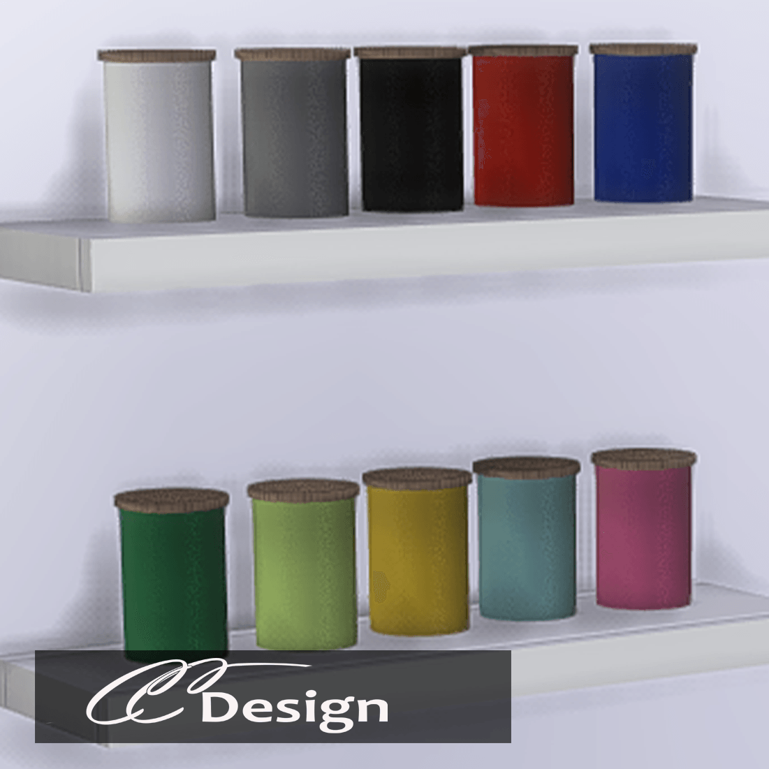 box available in many colors. - 10 colors - Compatible with the base game