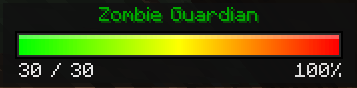 Example of a healthbar