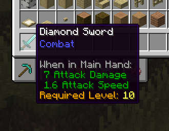 Item Locks you can set to any item.