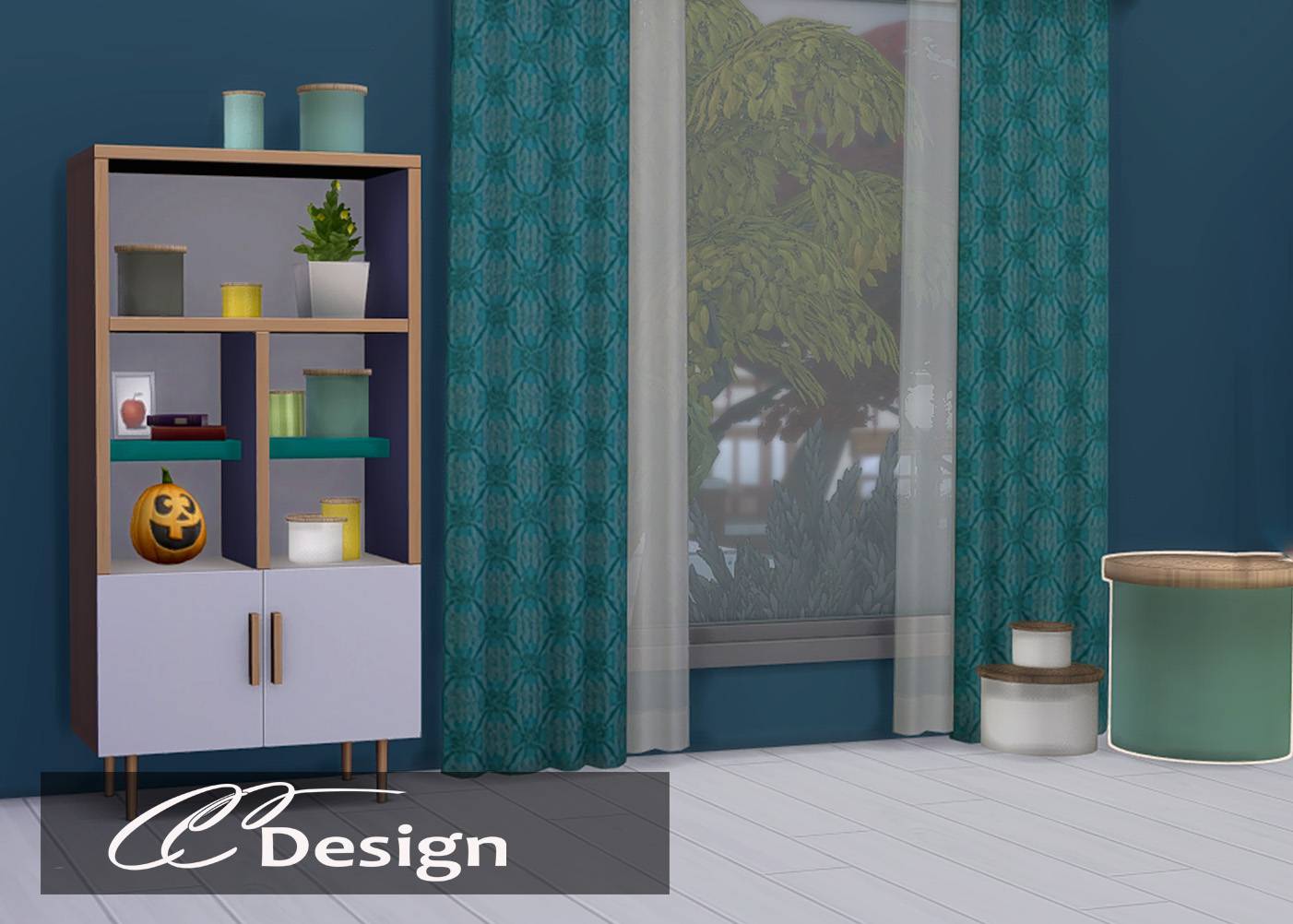 A pretty, large, medium-height decorative box - 10 colors - Compatible with the base game