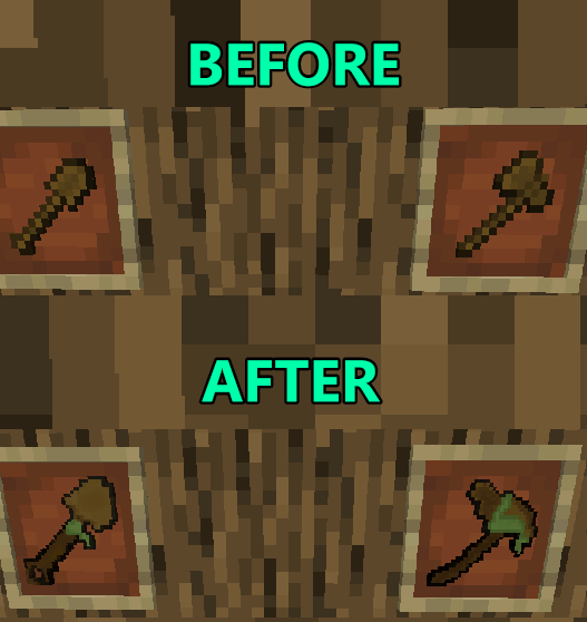 Weapons Revamped by Glauber Blox - Bedrock Edition — screenshot 1
