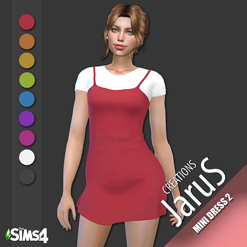 Mini Dress 2 - The Sims 4 Create a Sim - CurseForge