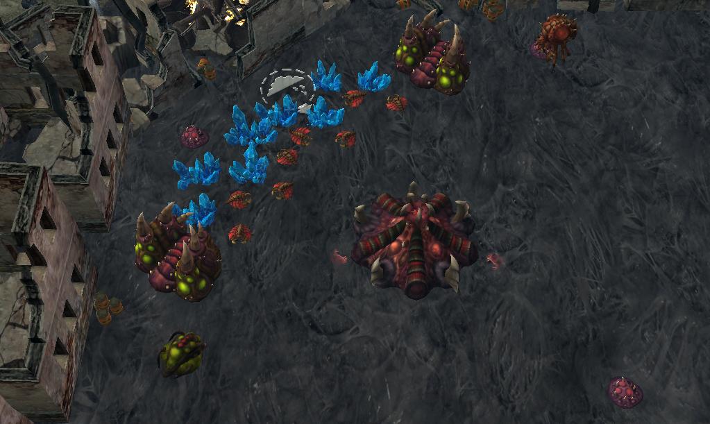 Starcraft 1 Zerg Mission #1: Among the Ruins v1.0