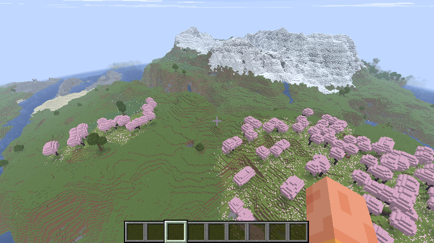 An example terrain generated with this mod