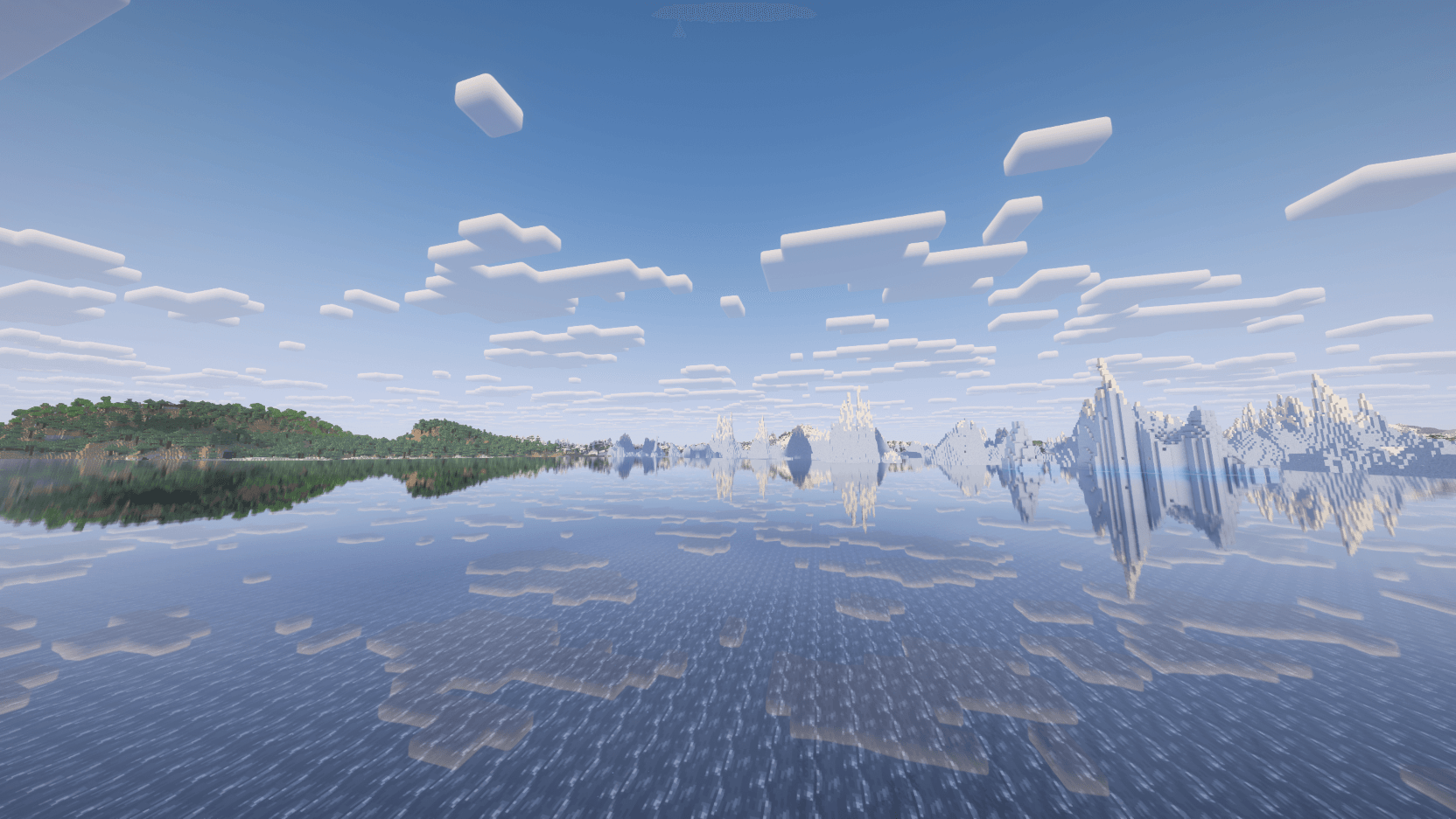 Thumbnail This picture is created while "Distant Horizons" and "ComplementeryReimagined" (Shader) are in use.