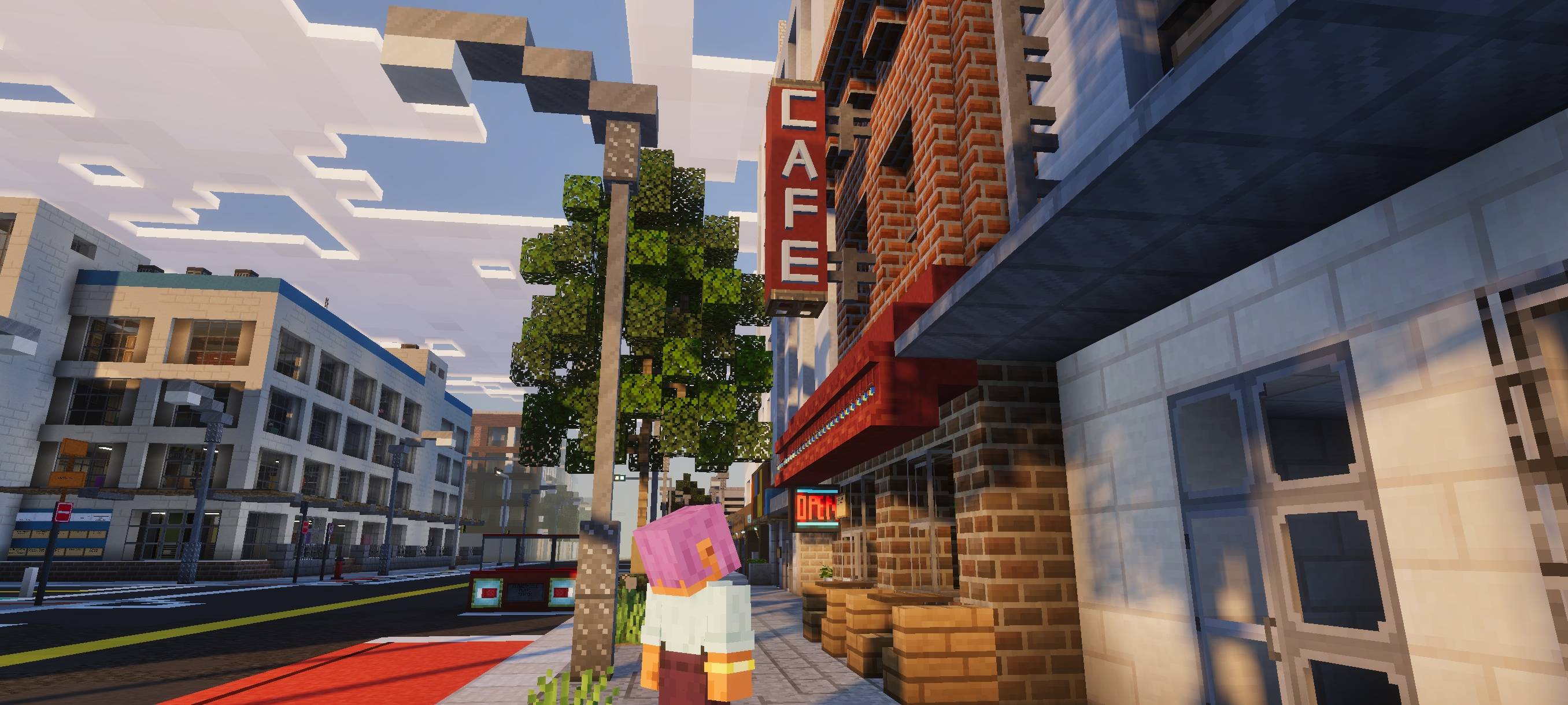Cafe in Clinton St.