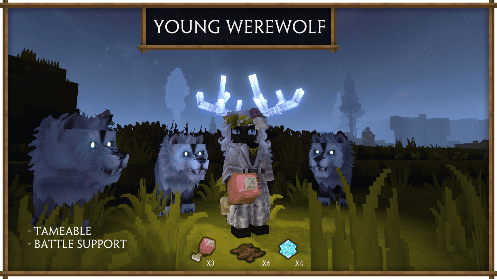 Young Snow Werewolf