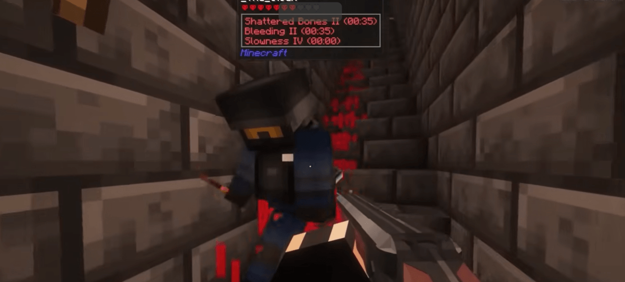 The YT video by MovieDoga, which made me want to make a mod with a bleeding effect.