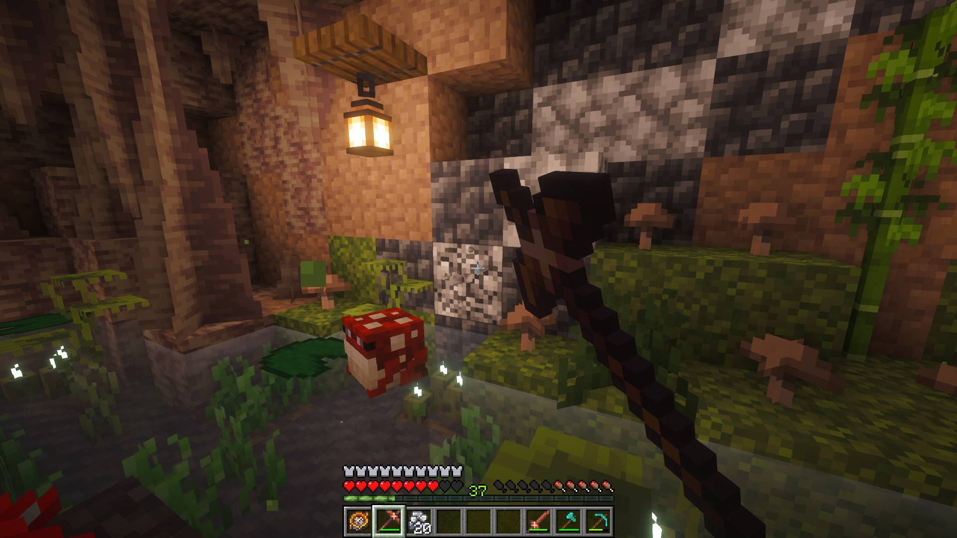 Tungsten requires stronger tools than diamond or netherite to be harvested...