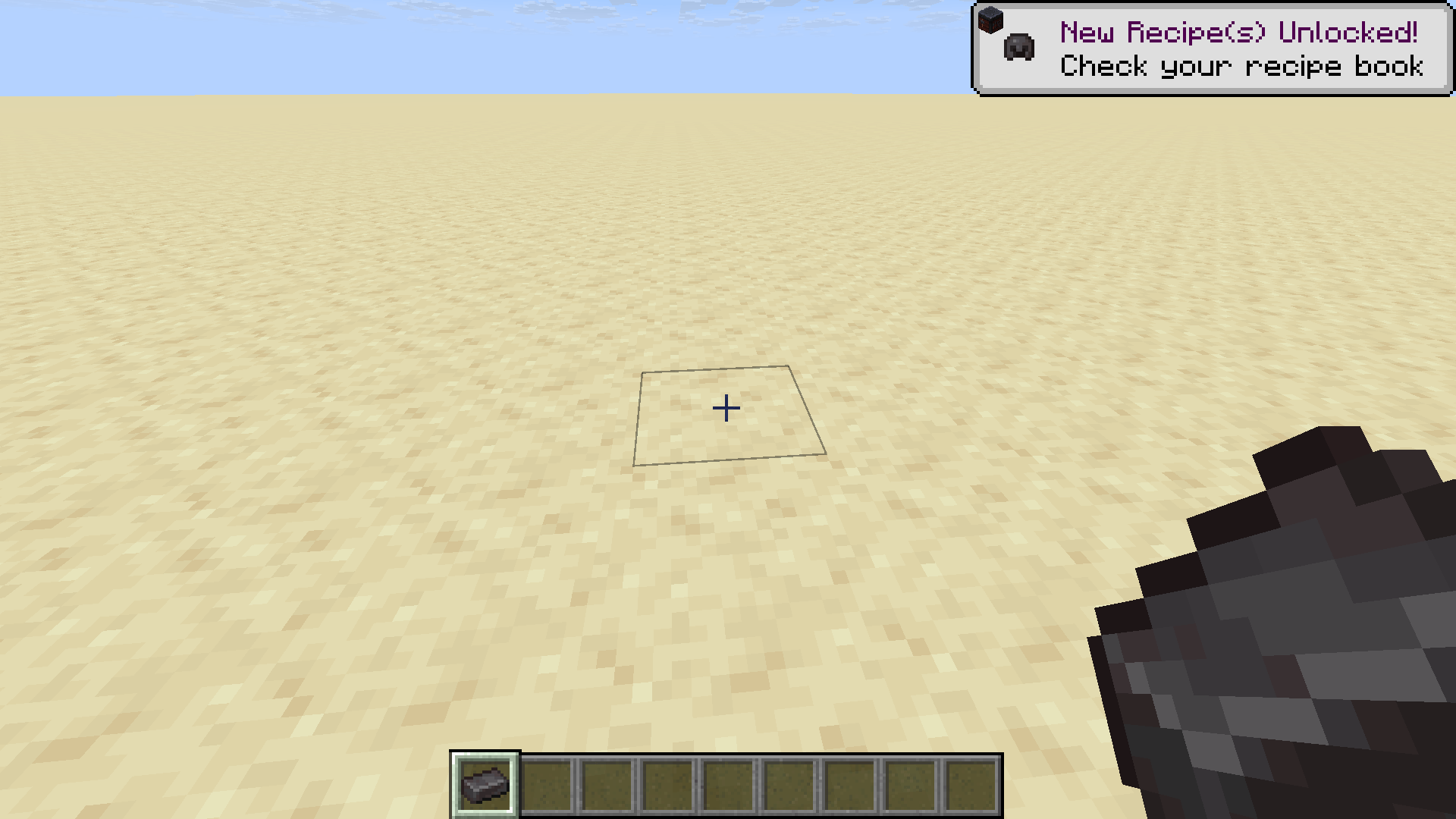 Crafting recipes still work