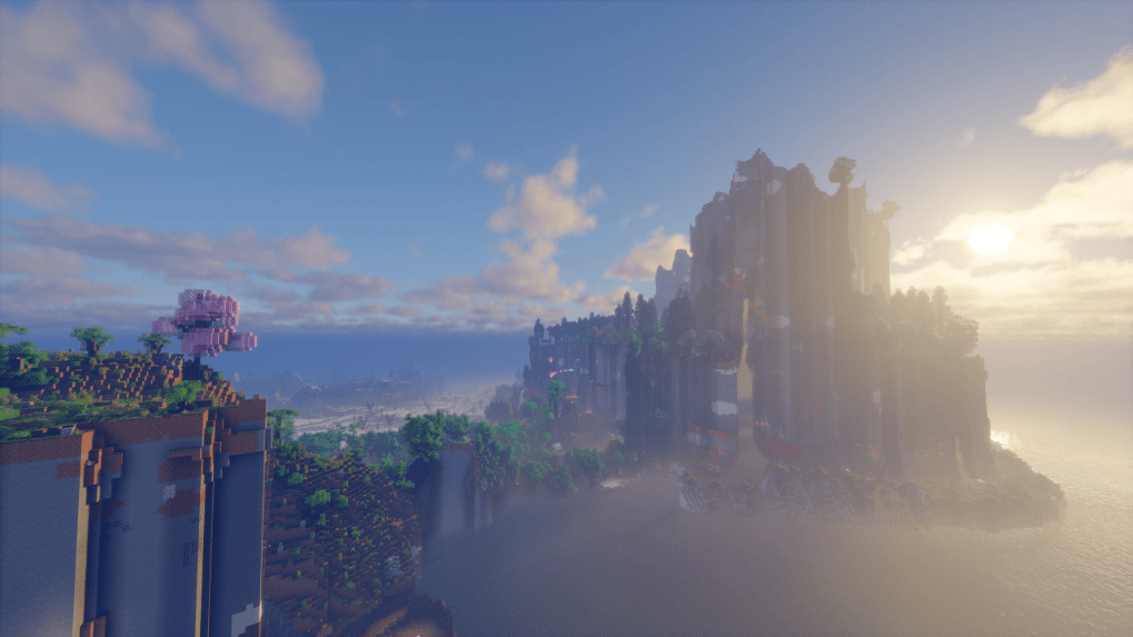 Lovely Island worldgen! Image provided by Exevalator