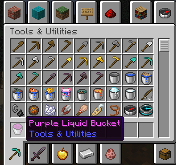 Good Purple Liquid Bucket