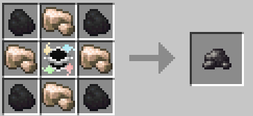 Recipe to make Titanium. Available on both tiers of converter