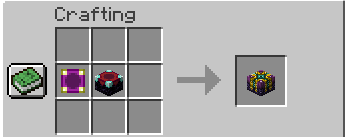 Thumbnail Table Upgrade combined with vanilla Enchantment Table Recipe