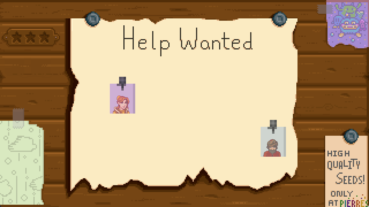 Improved Help Wanted Board