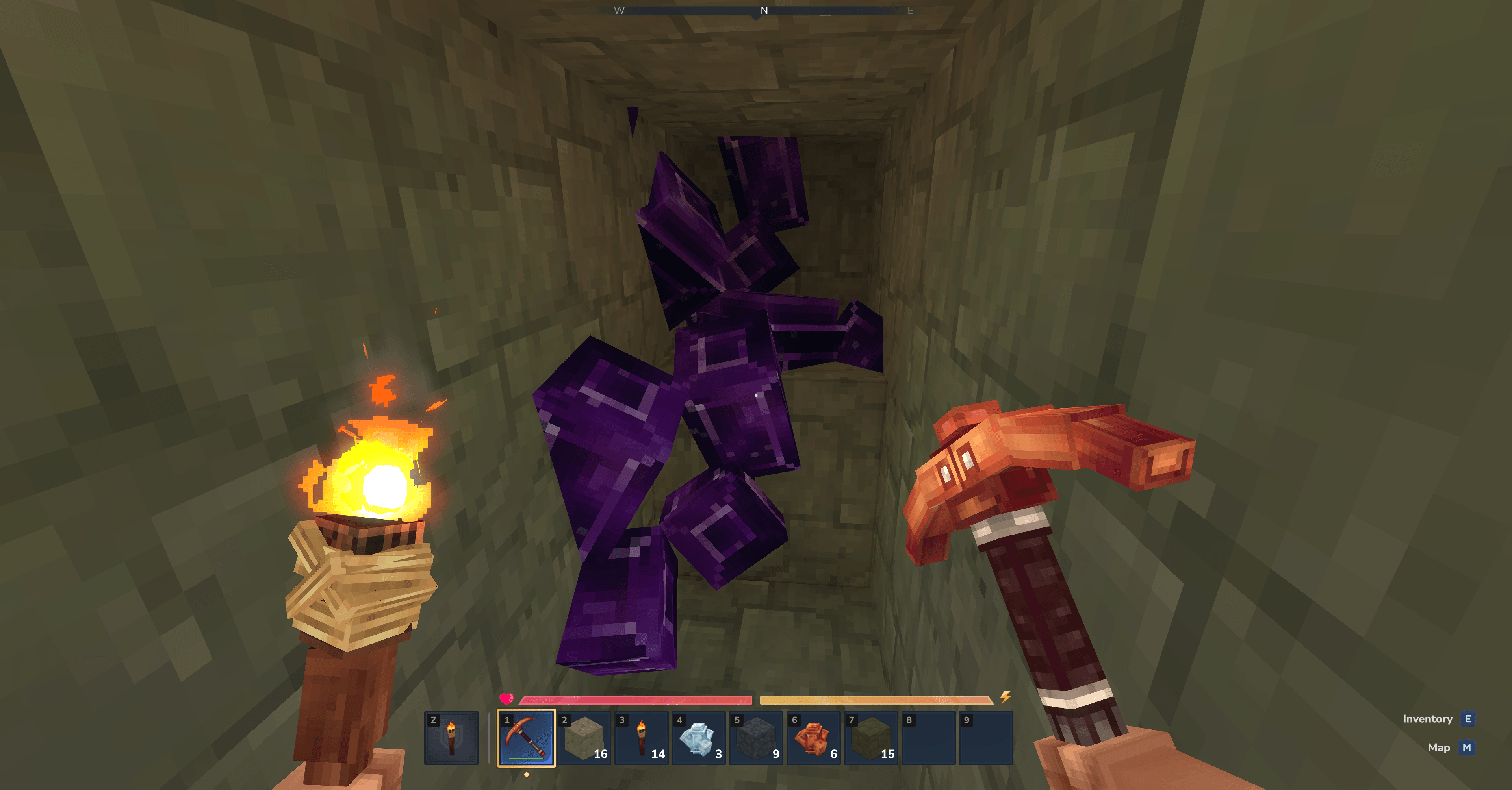 Naturally Generated Voidstone Ore Vein