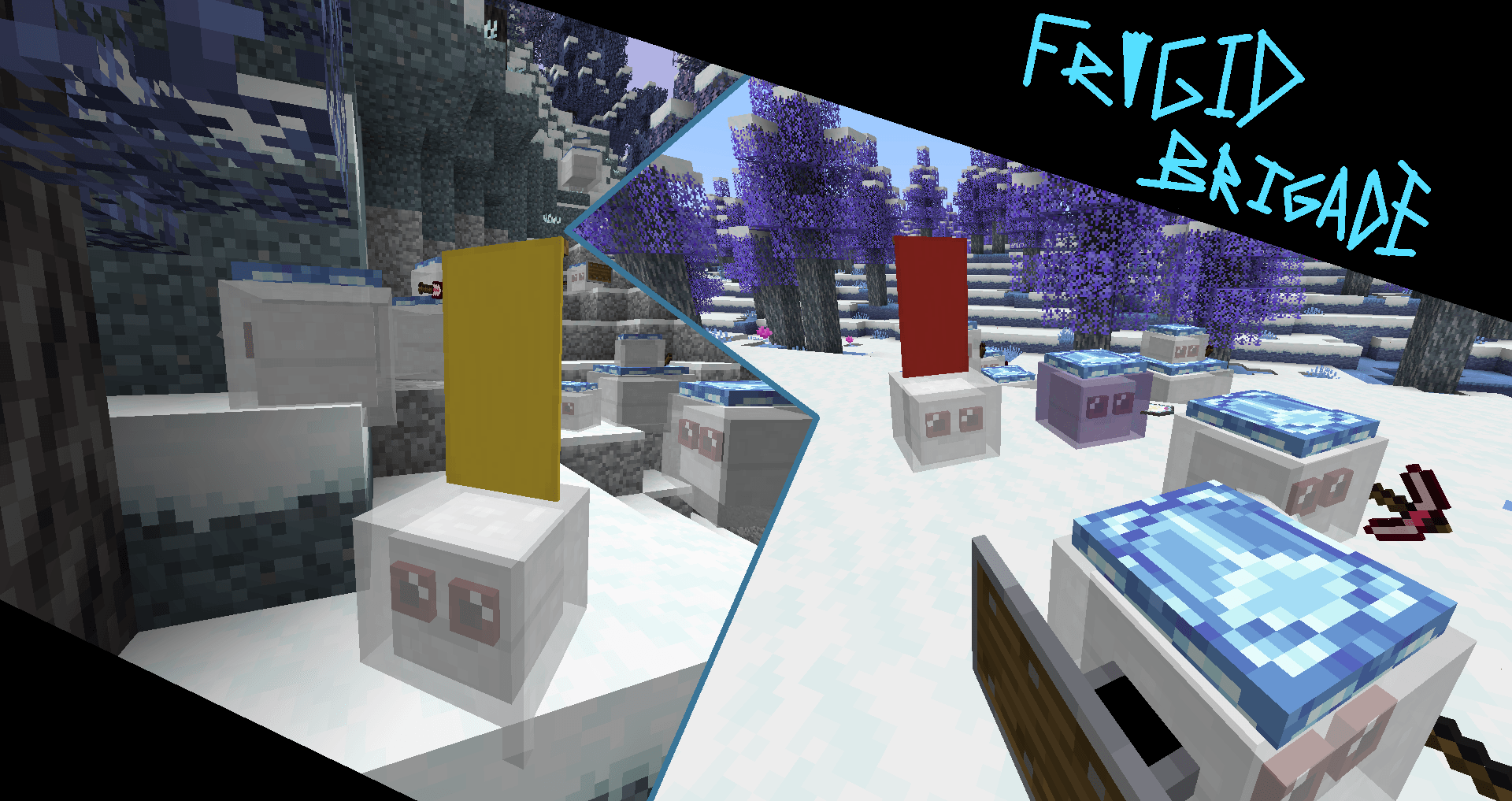 Cold-hearted and always looking for trouble, the Mitopian Frigid Brigade has been spotted across several icy dimensions! Slay their Floe-Mi and take their precious Glacimium Crystals!
