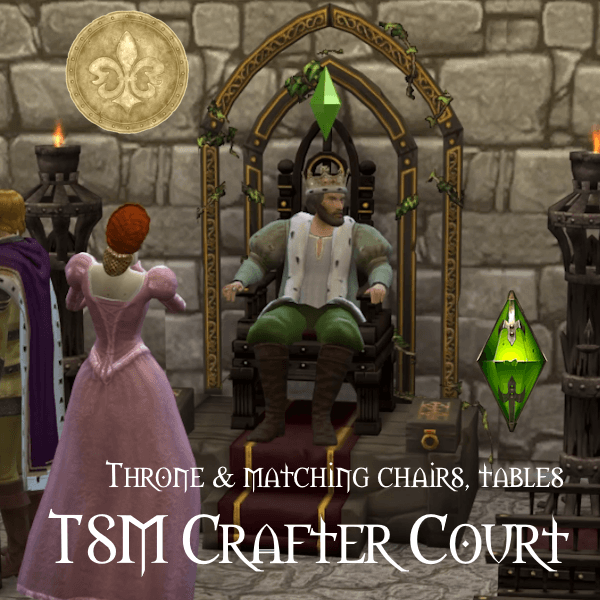 Throne, chairs, tables and more