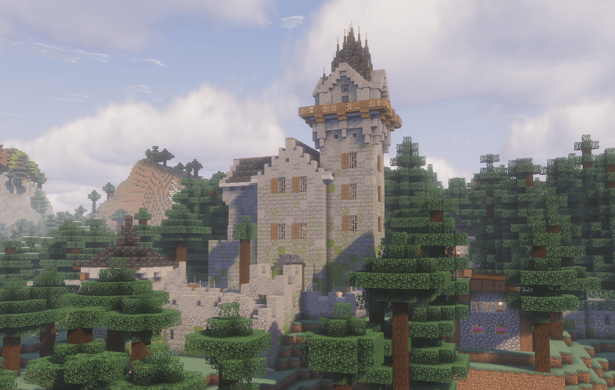 One of the beautiful structures A Village