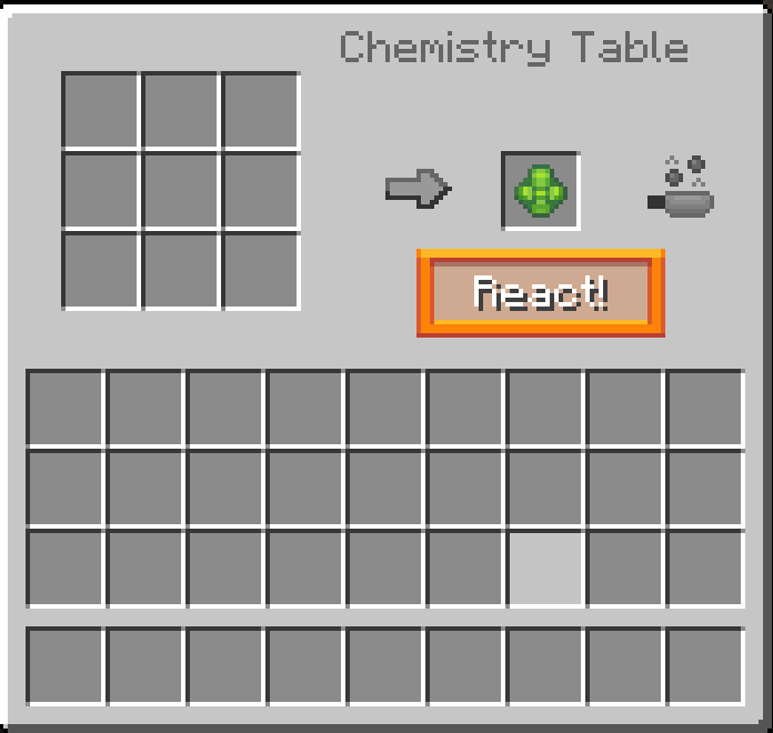 Cleaned Raw Uranium Recipe Result