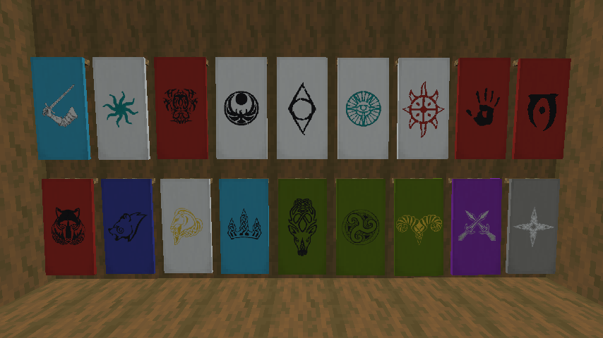 Additions in one color because there are a lot of them this time