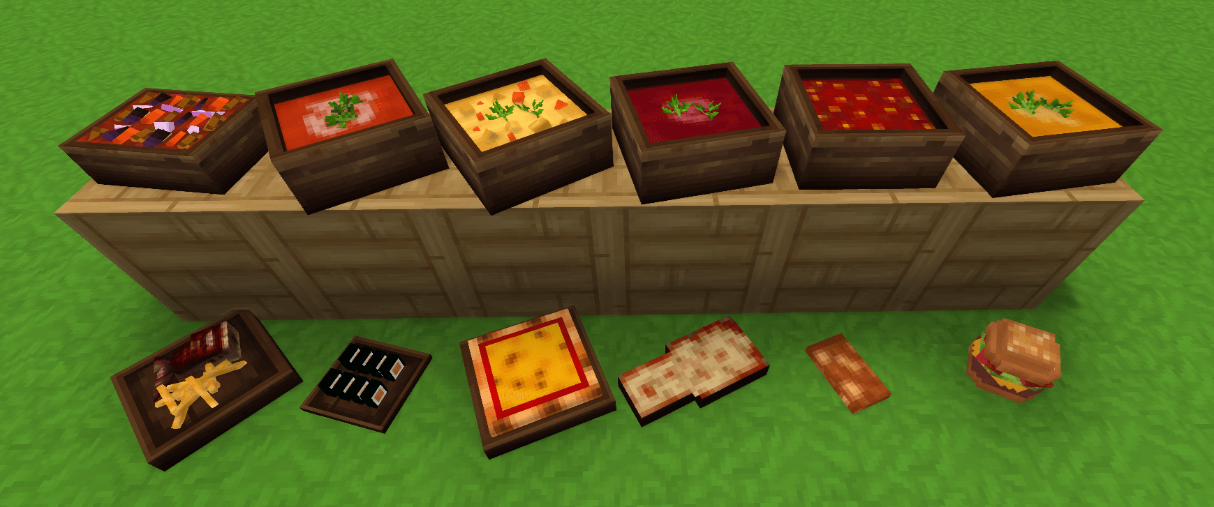 All Foods Displayed