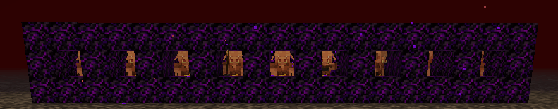 Since each Piglin keeps their unique seeded trades and restocks automatically over time, you can finally build organized Piglin trading halls in the Nether. 🏰