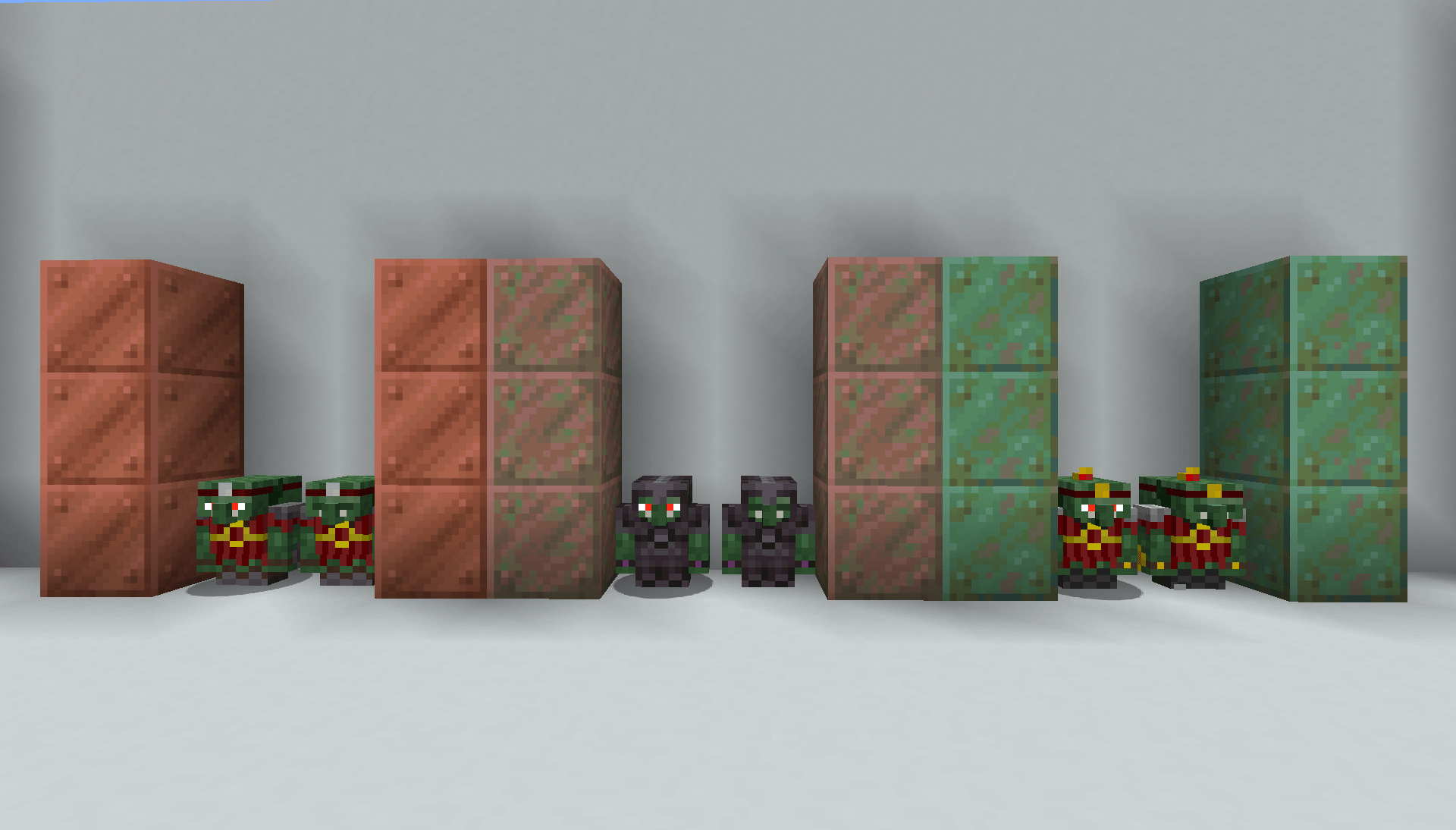 Normal Orc - Warrior Orc - King Orc