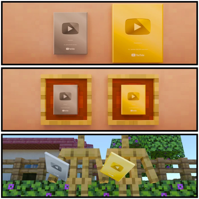 YouTube Play Button Addon - Decoration Showcase