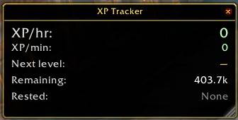 Thumbnail This is a breakdown of the XP Tracker pop-out.