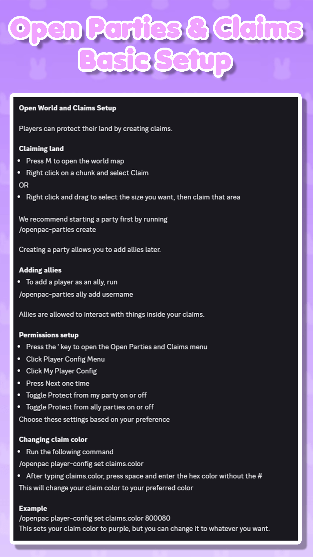 Open Parties and Claims Basic Setup.png