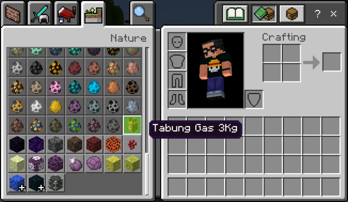 Addon Tabung Gas LPG 3kg (Gas Melon) - Nature Tab