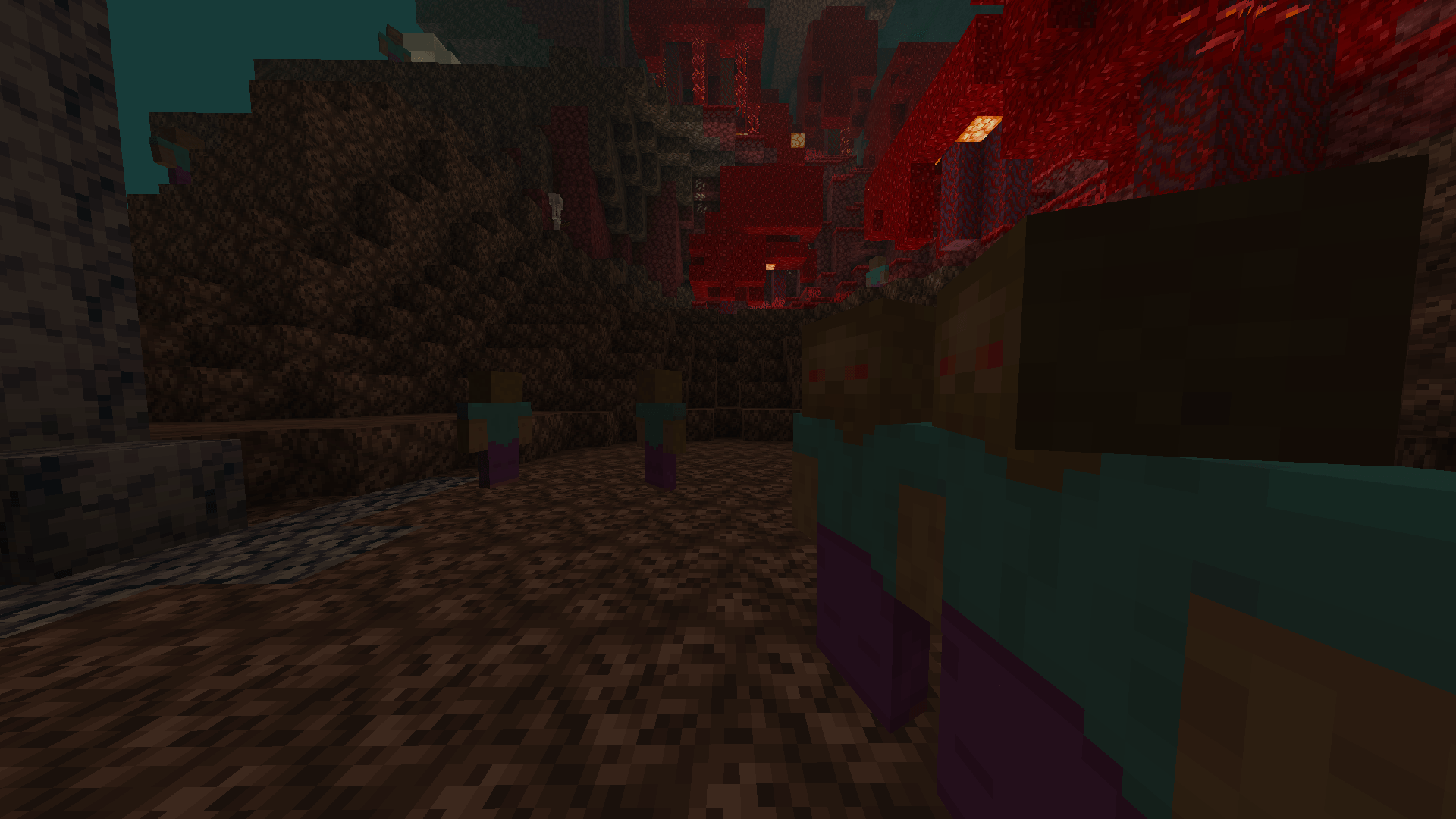 Thumbnail Nether Zombies spawning in a soul sand valley