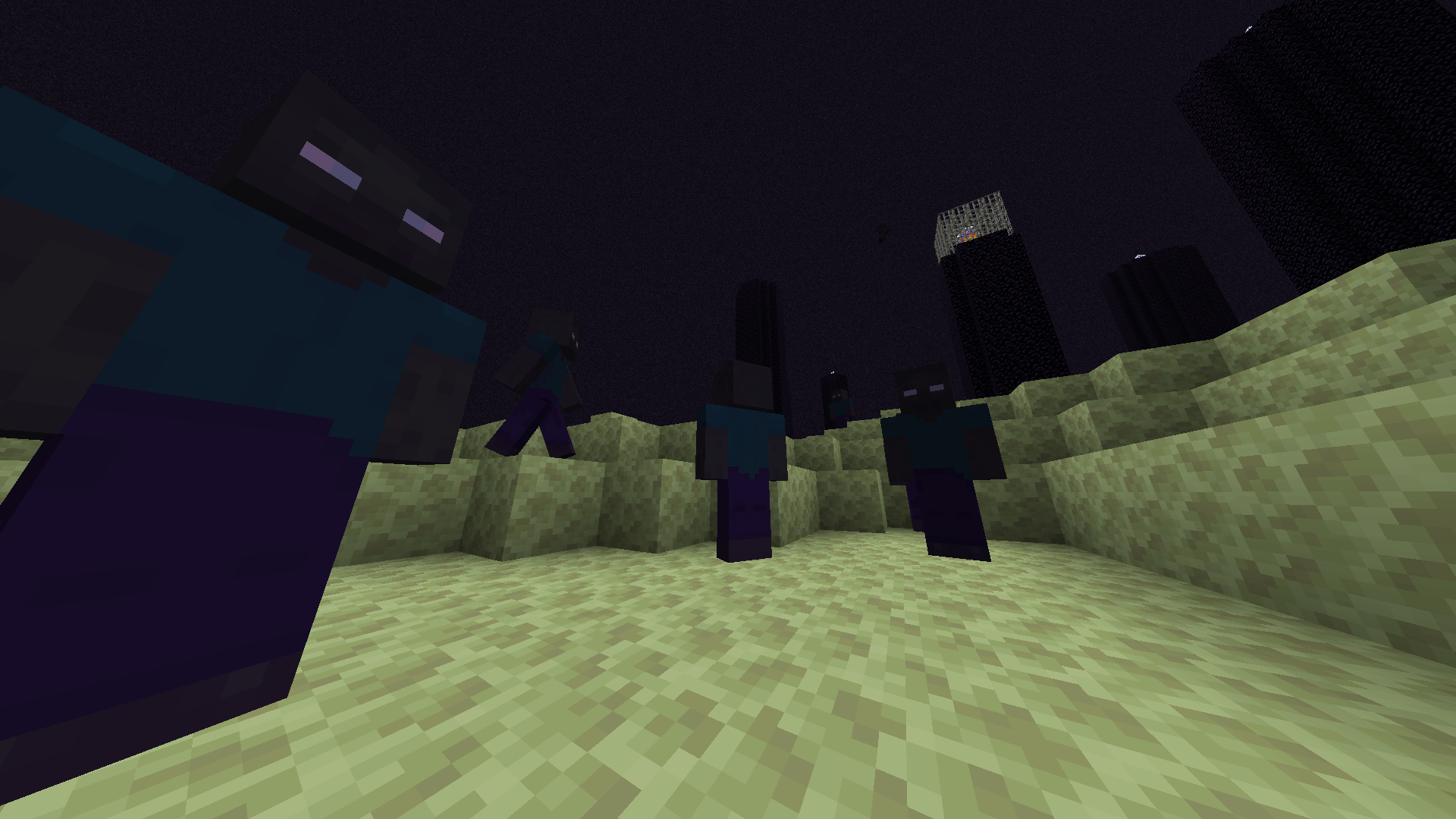 Thumbnail End Zombies in the end, on the main island