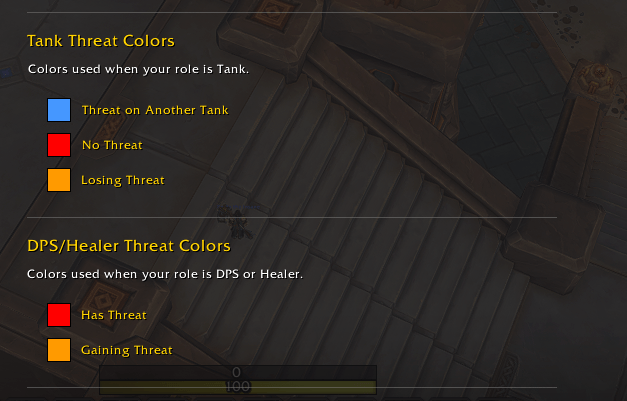 Threat Colors