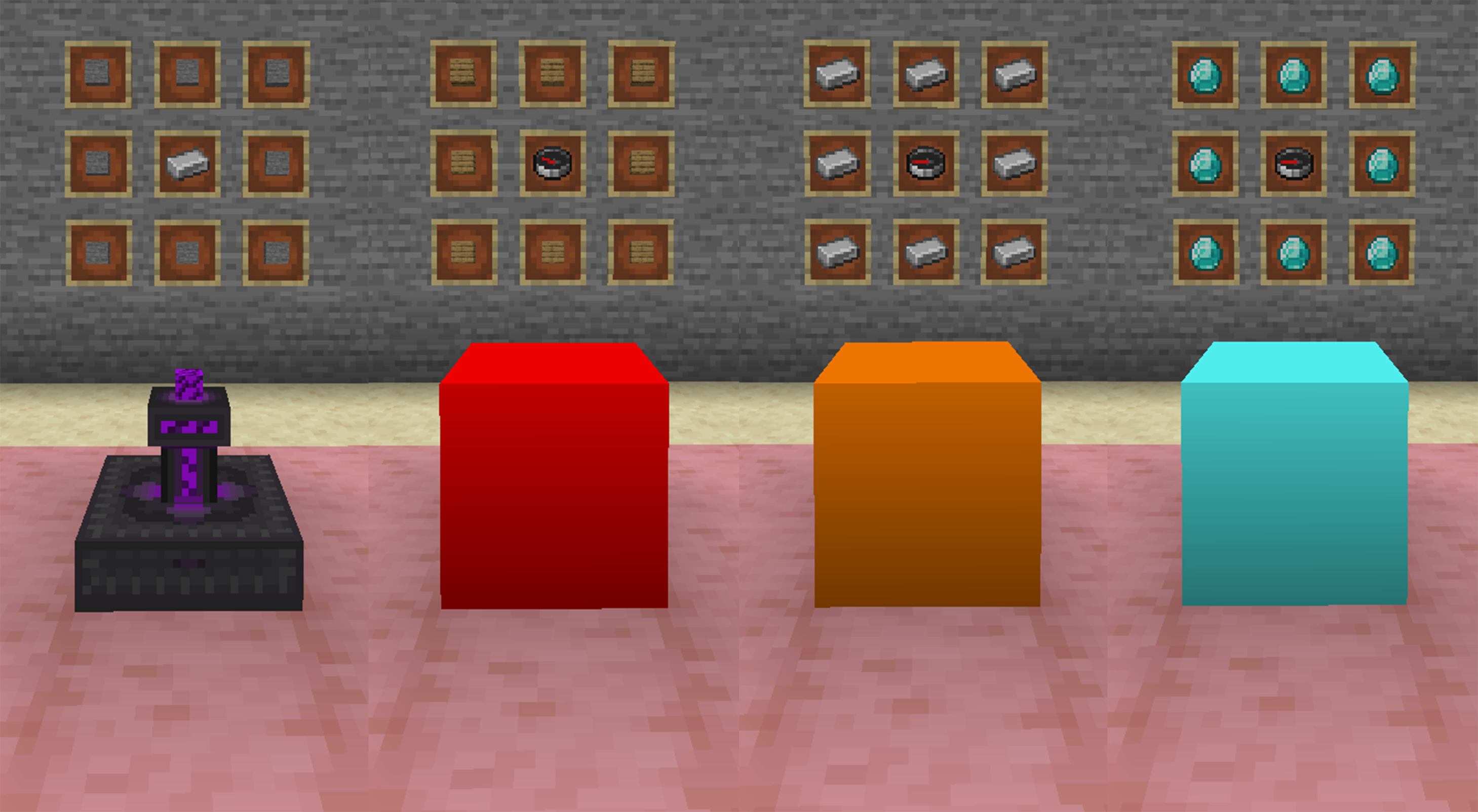 Thumbnail These are the blocks and recipes for the different types of fortresses. Currently the only unique block model is the fortress center.