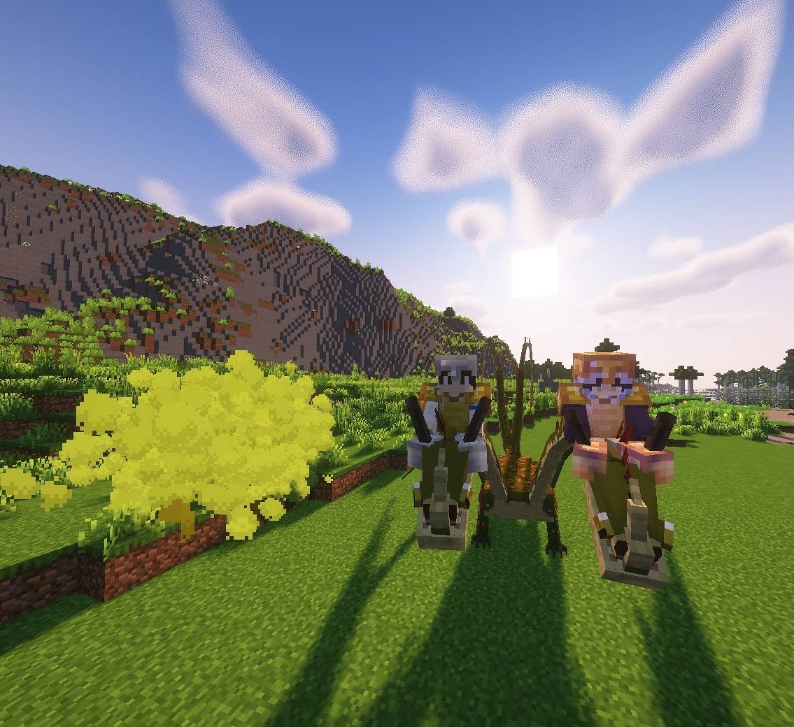 Thumbnail Fly with a friend on the duel mountable Hideous Zippleback