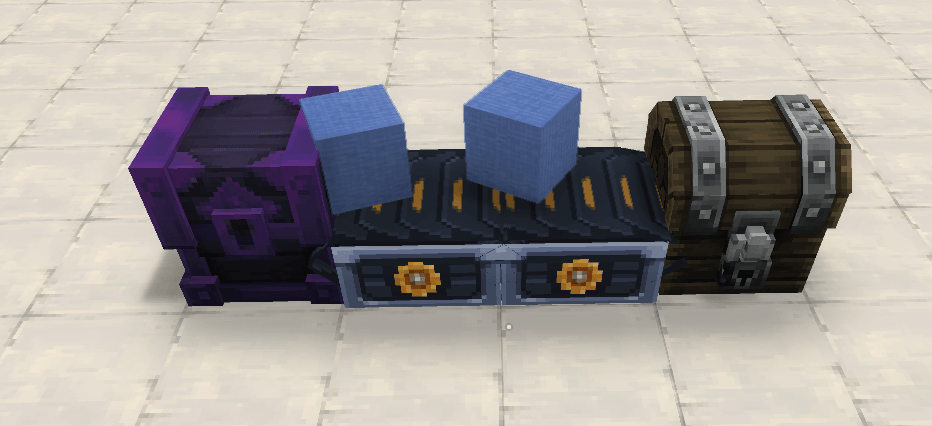 Using conveyor belt mod to put items inside to be depisited