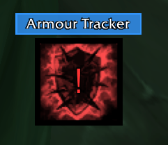 Thumbnail Track class armour and be alerted to when it has fallen off.