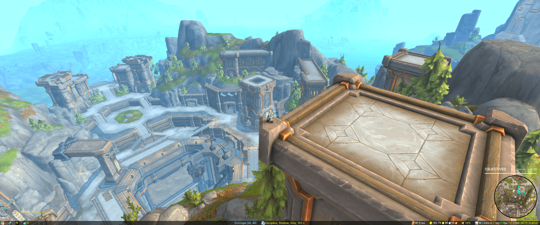 Thumbnail Example of whats possible with no target, not in combat, etc, nice clean UI, no bloat